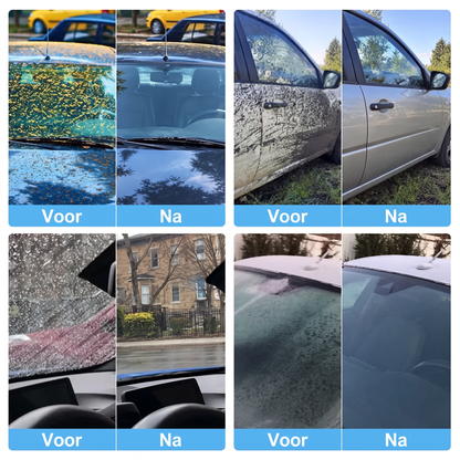 Alles-in-één magnetische glasreiniger — dubbelzijdige reiniging, wasbare pads en veelzijdig gebruik voor thuis en in de auto | Eén set. Helderder glas. Minder moeite. 💎